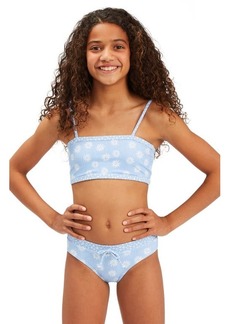 Billabong Kids' Where To Tank Two-Piece Swimsuit in Sweet Blue at Nordstrom