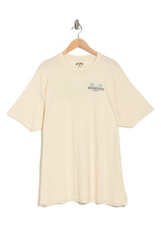 Billabong Logo Cotton Graphic T-Shirt in Cream at Nordstrom Rack