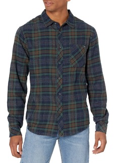 Billabong mens Classic Long Sleeve Flannel Button Down Shirt   US