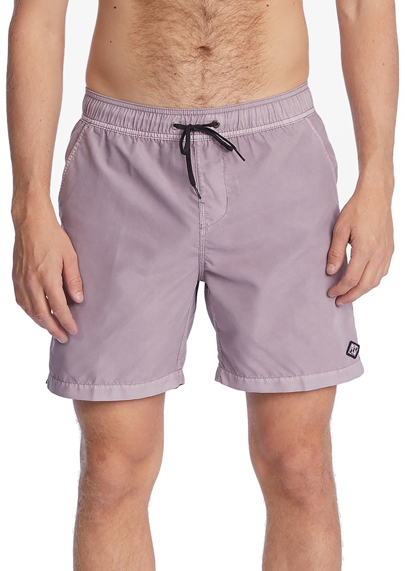 Billabong Men's All Day Overdyed Layback 17” Board Shorts, Medium, Purple