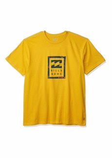 Billabong Men's Short Sleeve Logo Graphic Tee T-Shirt  S