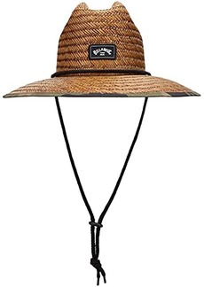Billabong Men's Classic Printed Straw Lifeguard Hat  One