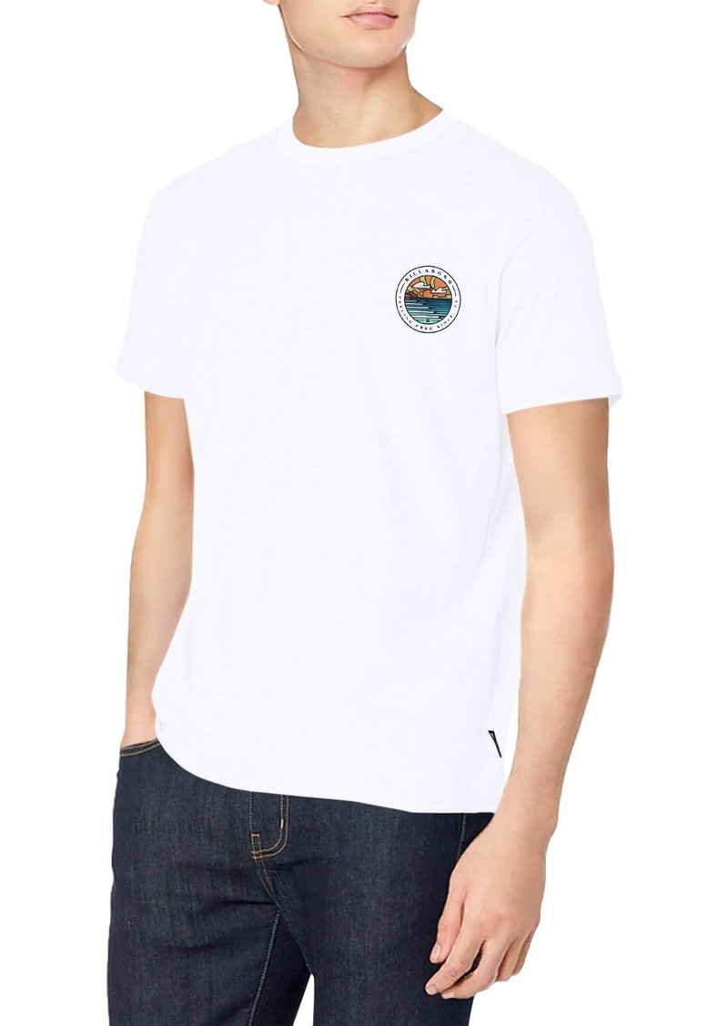 Billabong Men's Classic Short Sleeve Premium Logo Graphic Tee T-Shirt