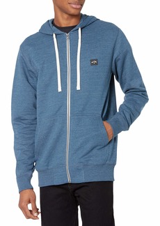 Billabong mens Classic Premium Full Zip Fleece Hoodie Hooded Sweatshirt   US