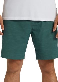 Billabong Men's Crossfire Elastic Shorts, Small, Green