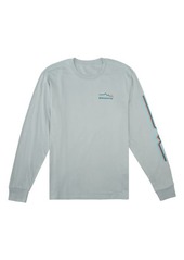 Billabong Men's Denver Organic Cotton Long Sleeve Graphic Tee in Agave at Nordstrom