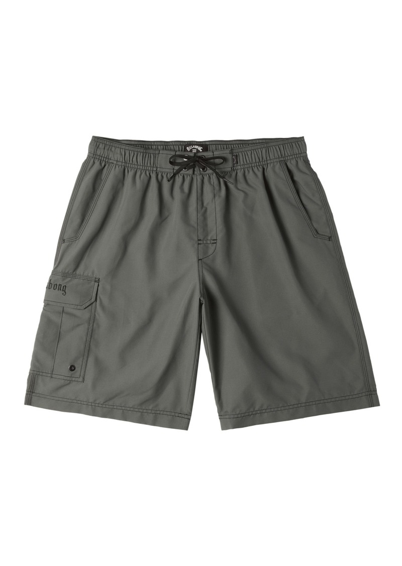 Billabong Men's Immortal Throw On Layback Shorts - Slate Green