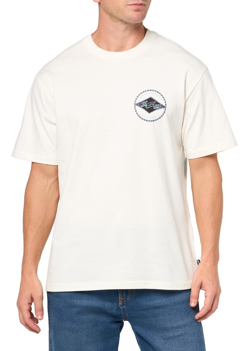 Billabong Men's Rotor Short Sleeve Tee Off White