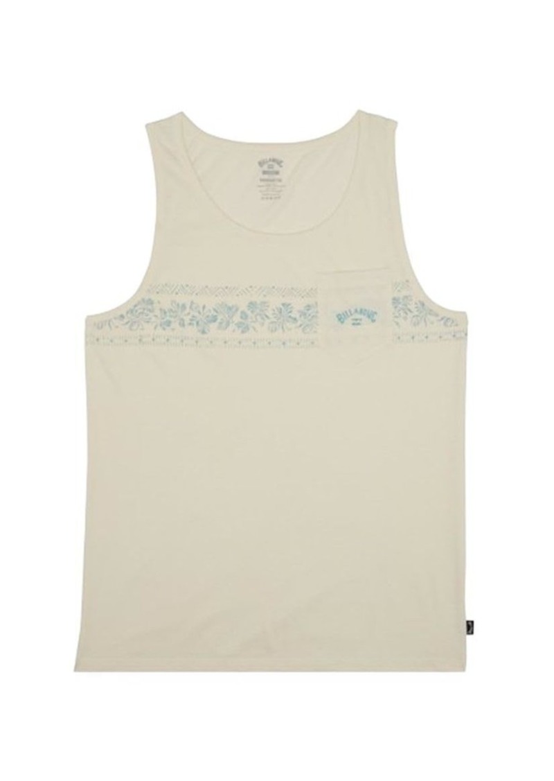 Billabong Men's Spinner TK Tank Off White