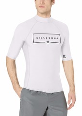 Billabong Men's Union Short Sleeve Rashguard  XL