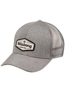 Billabong mens Walled Adjustable Mesh Back Trucker Hat Baseball Cap   US
