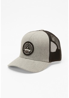 Billabong Men's Walled Trucker Hat - Gray Black