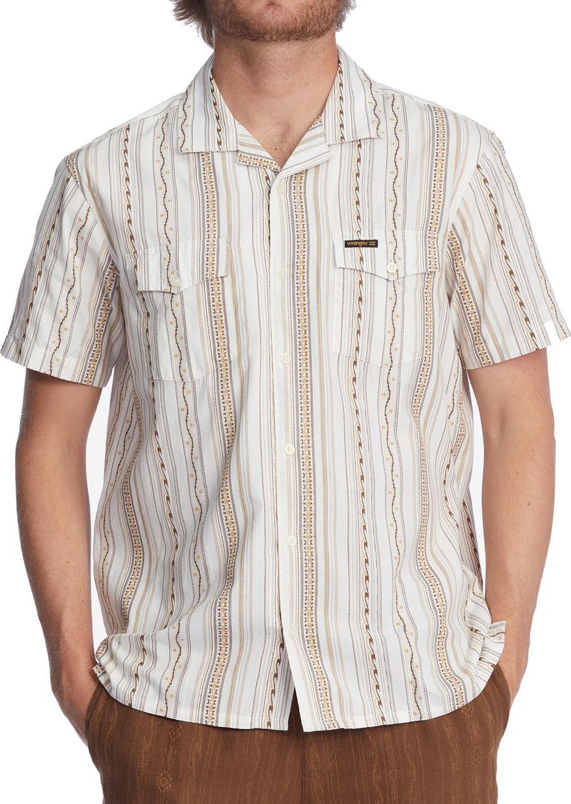 Billabong Men's Wesley Short Sleeve Shirt, Small, White | Father's Day Gift Idea