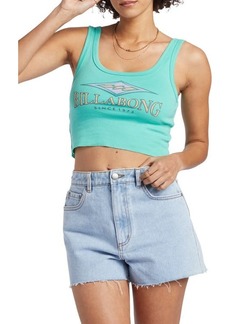 Billabong Search for Stoke Crop Graphic Tank