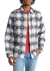 Billabong Shadows Plaid Cotton Flannel Button-Up Shirt in Eclipse at Nordstrom