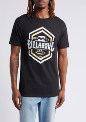 Billabong Stacks Cotton Graphic T-Shirt in Black at Nordstrom Rack