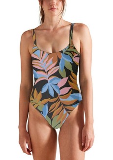 Billabong Strappy One-Piece Swimsuit in Multi at Nordstrom