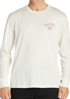 Billabong Theme Arch Long Sleeve Logo Graphic T-Shirt