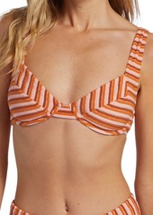 Billabong Tides Tyler Underwire Terry Bikini Top