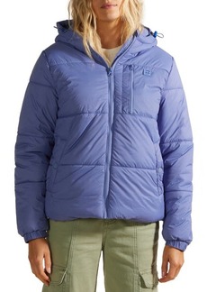 Billabong Transport Water Repellent Puffer Jacket in Blue Mountain at Nordstrom