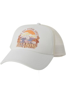 Billabong Women's Aloha Forever Trucker Hat, White