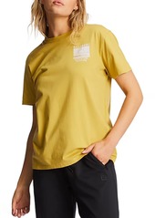 Billabong Women's Short Sleeve Graphic T-shirt, Medium, Yellow