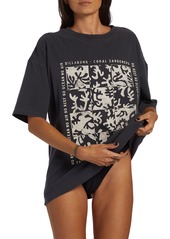 Billabong Women's True Coral Gardener Top, Large, Black