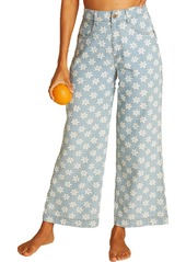 Billabong X Wrangler Women's Perfect Pair Pants, Size 27, Blue