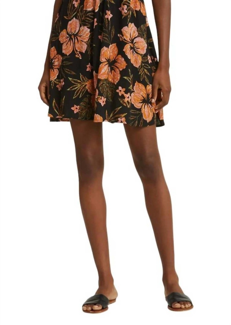 Billabong Happy Hour Dress In Black Sands