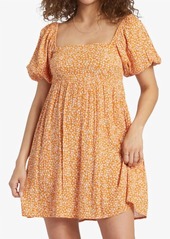 Billabong Lil Dreamer Dress In Light Sorbet