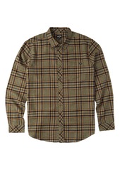Men's Billabong Coastline Plaid Flannel Button-Up Shirt