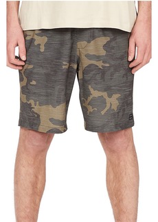 Billabong Crossfire Elastic Hybrid Shorts in Mcm-Military Camo at Nordstrom