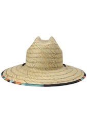 Men's Billabong Natural Tides Print Beach Straw Hat - Natural