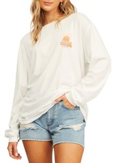 Billabong Touch the Sky Long Sleeve Graphic Tee in Salt at Nordstrom