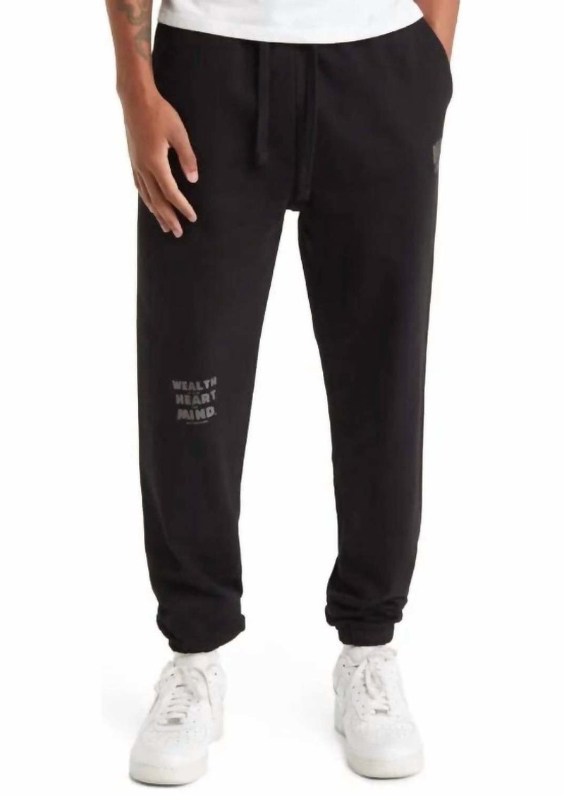 Billionaire Boys Club Affirmative Sweatpants In Black