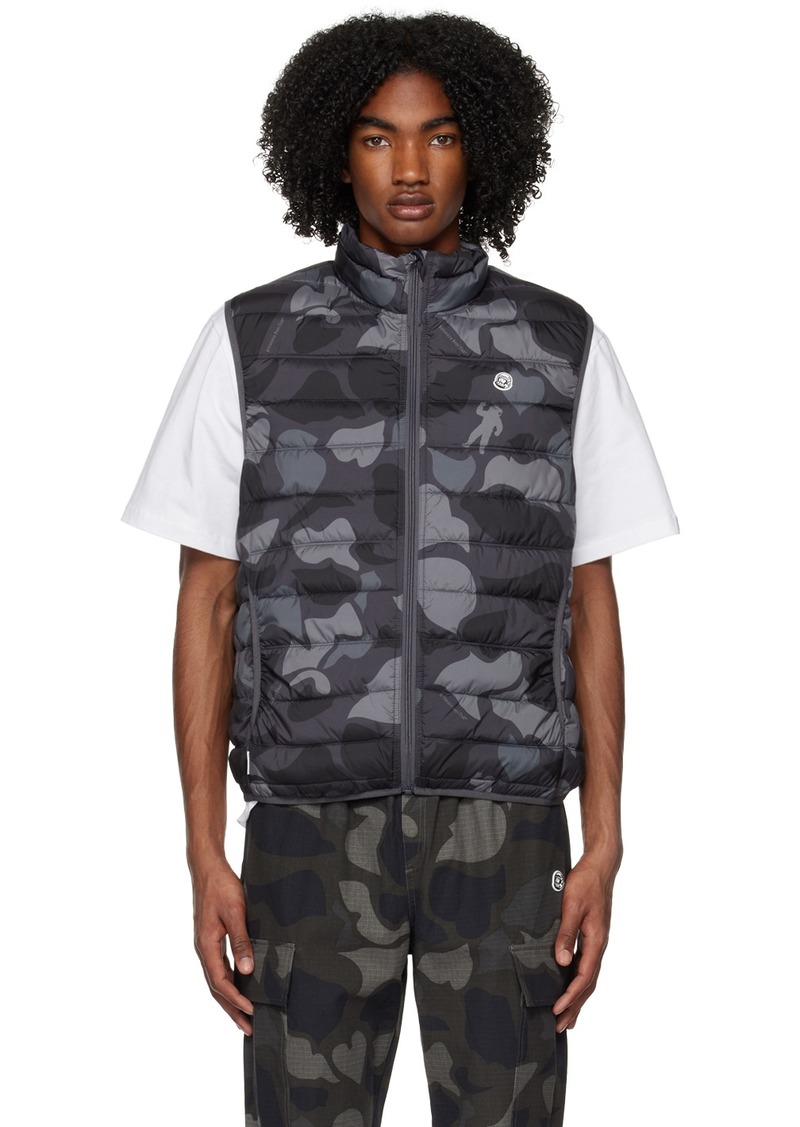 Billionaire Boys Club Black Camo Lightweight Vest