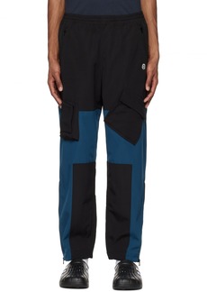 Billionaire Boys Club Black Paneled Shell Cargo Pants