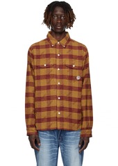 Billionaire Boys Club Brown Check Shirt