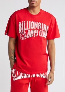 Billionaire Boys Club Embellish Arch Logo Cotton Graphic T-Shirt