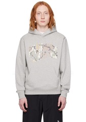 Billionaire Boys Club Gray Camo Arch Hoodie