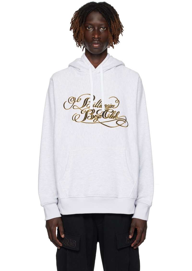 Billionaire Boys Club Gray Printed Hoodie