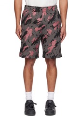 Billionaire Boys Club Gray Printed Shorts