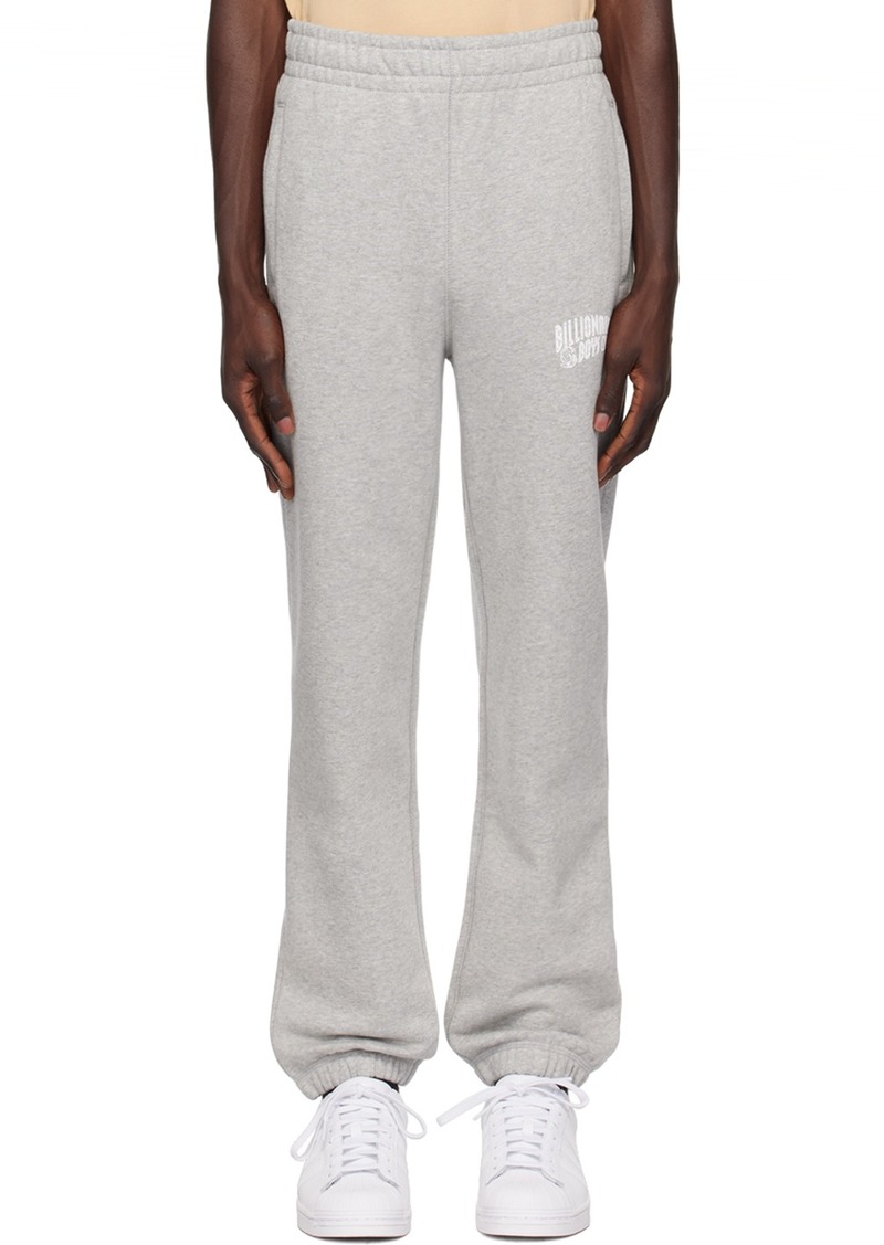 Billionaire Boys Club Gray Small Arch Sweatpants