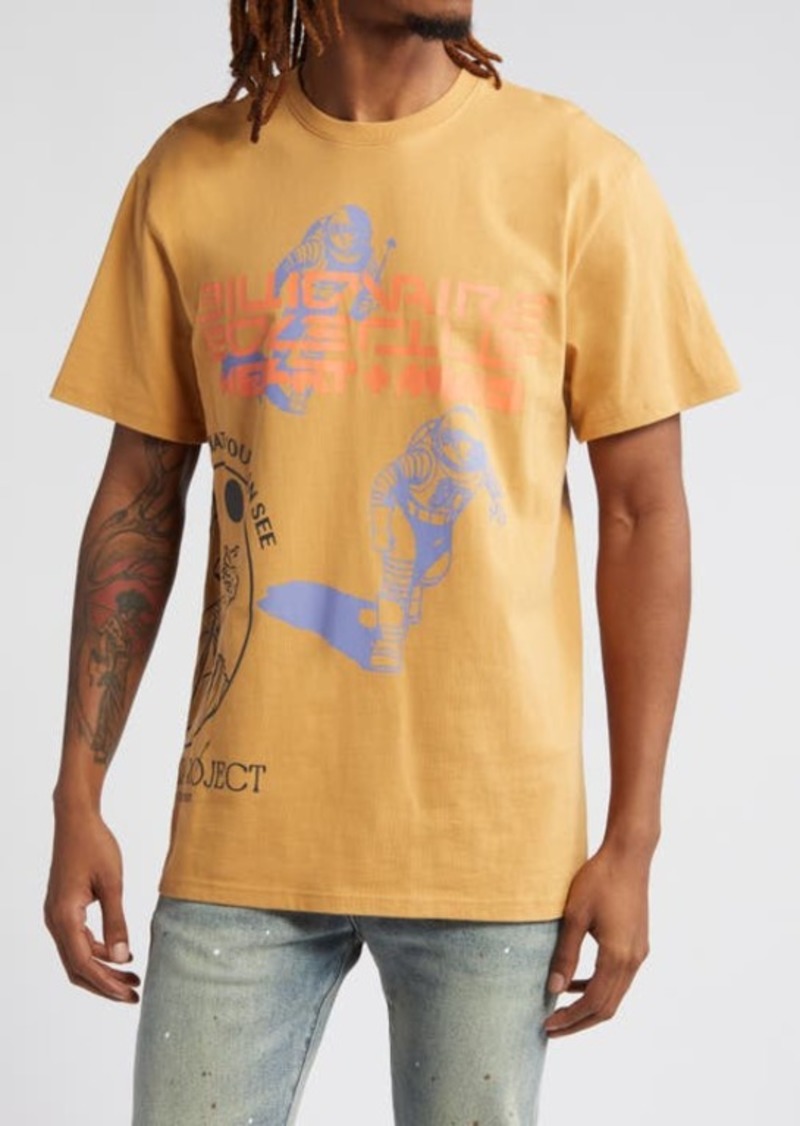Billionaire Boys Club Human Oversize Cotton Graphic T-Shirt