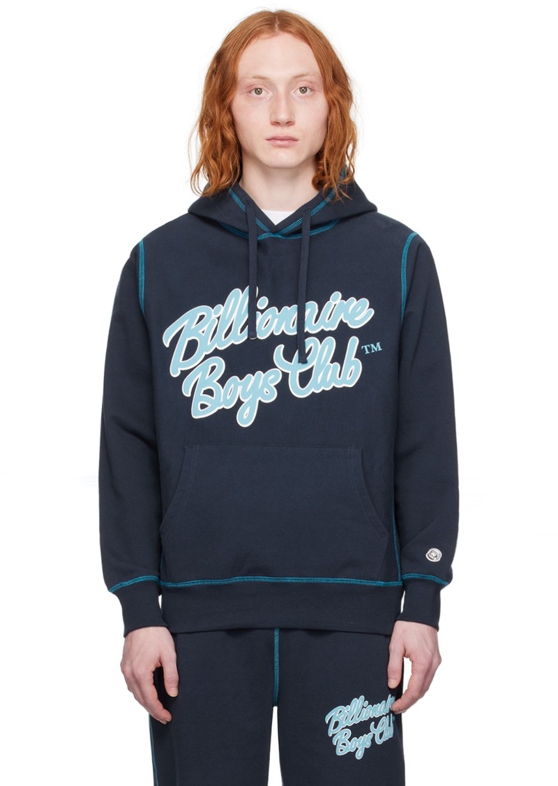 Billionaire Boys Club Navy Script Hoodie