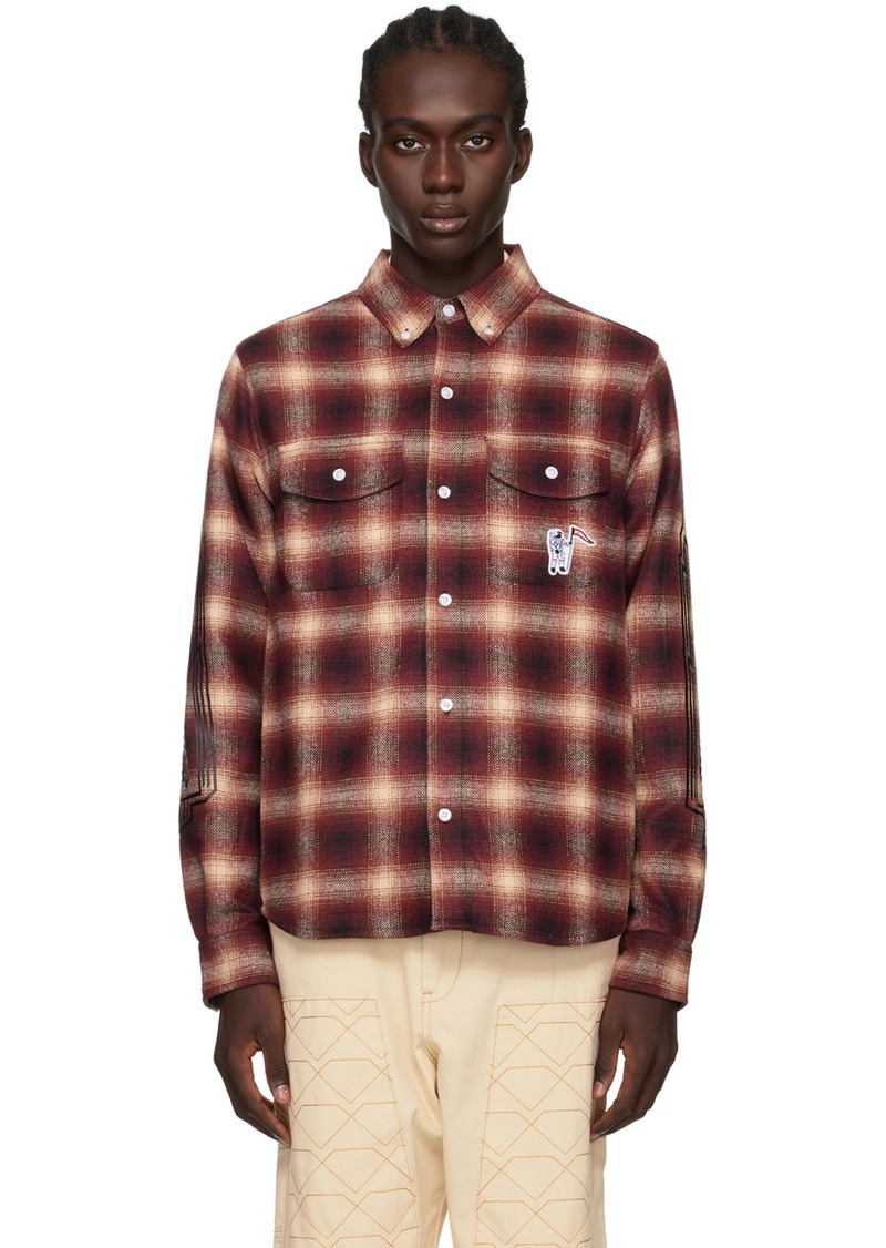 Billionaire Boys Club Red Check Shirt