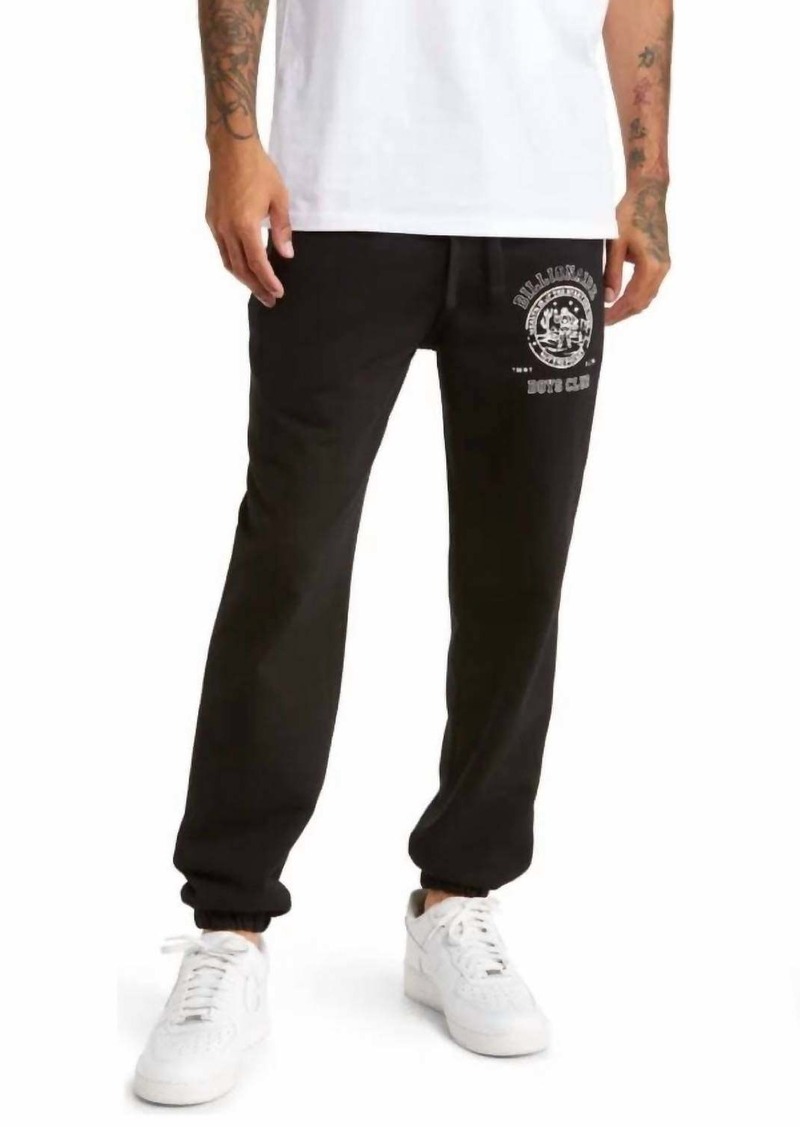 Billionaire Boys Club Men's Seal Sweatpants In Black