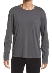 Billy Reid Long Sleeve Pocket T-Shirt