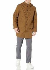 Billy Reid Men's 3-in-1 Water Resistant Parka with Removable Down Liner  L
