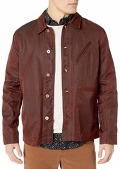 Billy Reid Men's Copper Tack Button Unlined Game Jacket  M